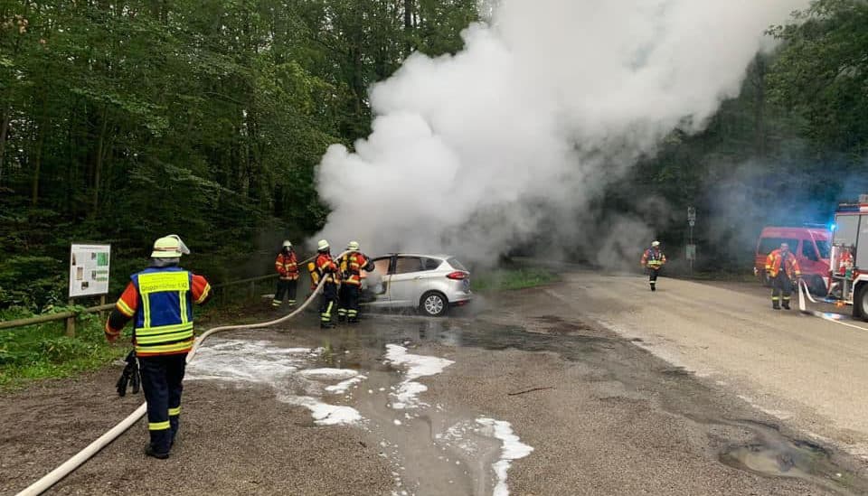 Einsatz Fahrzeugbrand | Freiwillige Feuerwehr Spiegelberg