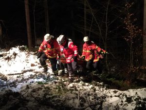 Feuerwehr Spiegelberg - DRK Übung