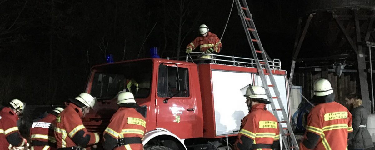 Feuerwehr Spiegelberg Übungsdienst