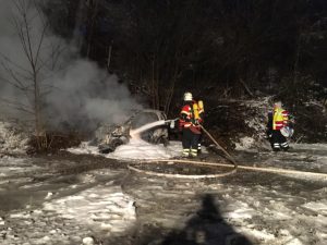 Feuerwehr Spiegelberg Hauptübung