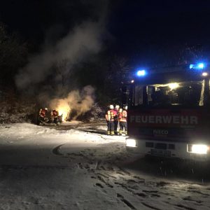 Feuerwehr Spiegelberg Hauptübung