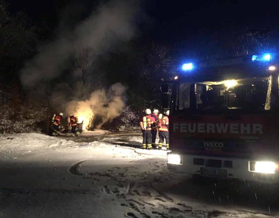 Feuerwehr Spiegelberg Hauptübung