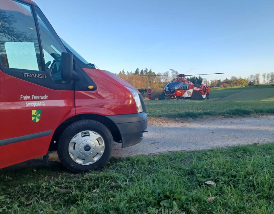 Rettungshubschrauber Spiegelberg