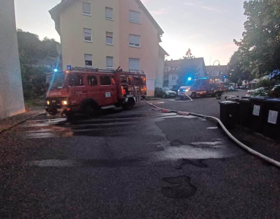 Einsatz Spiegelberg Küchenbrand