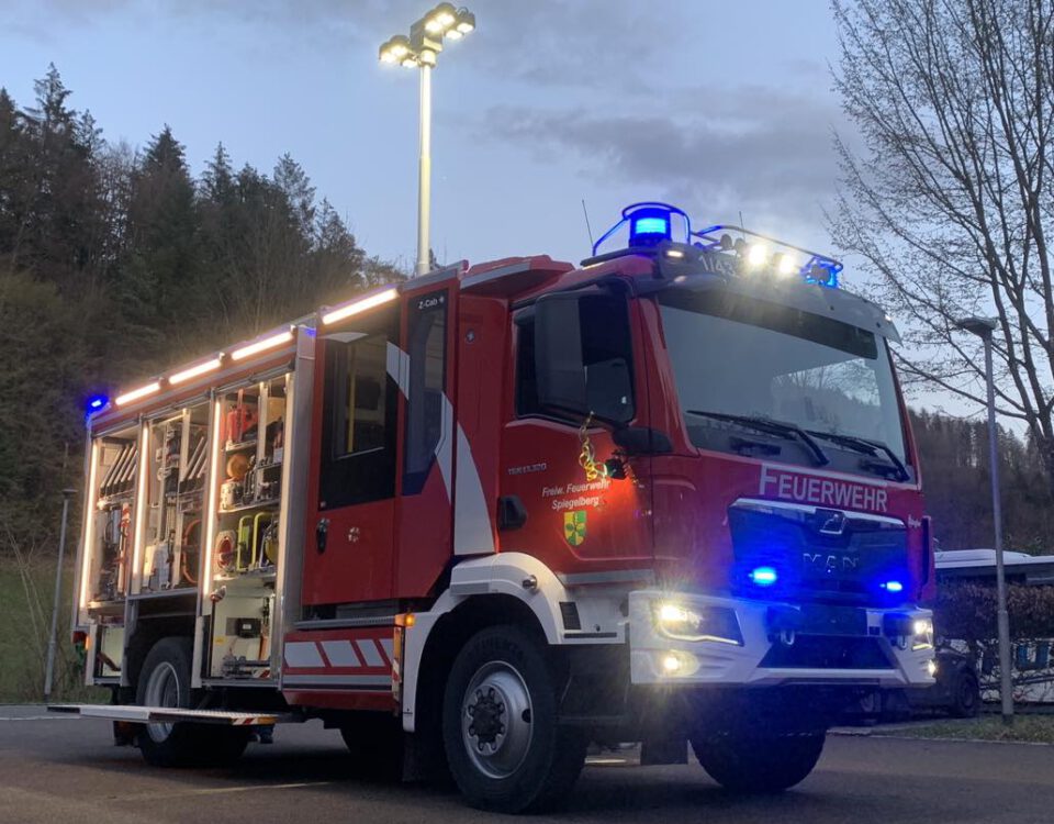 Neues HLF 10 der Feuerwehr Spiegelberg