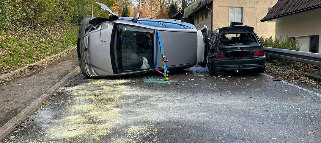 Verkehrsunfall in Spiegelberg