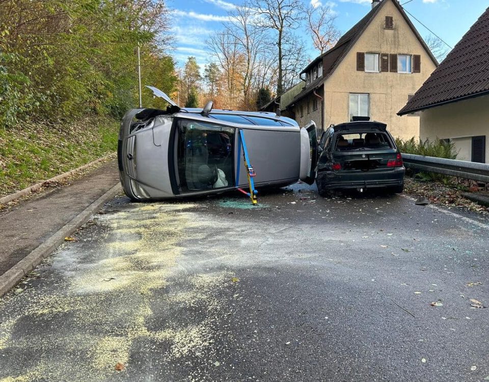 Verkehrsunfall in Spiegelberg