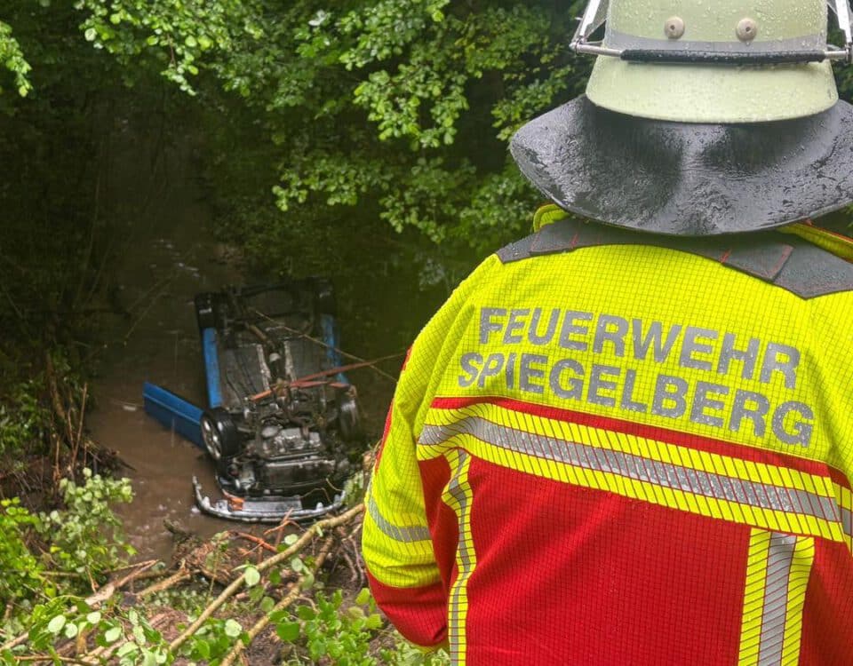 Verkehrsunfall Spiegelberg